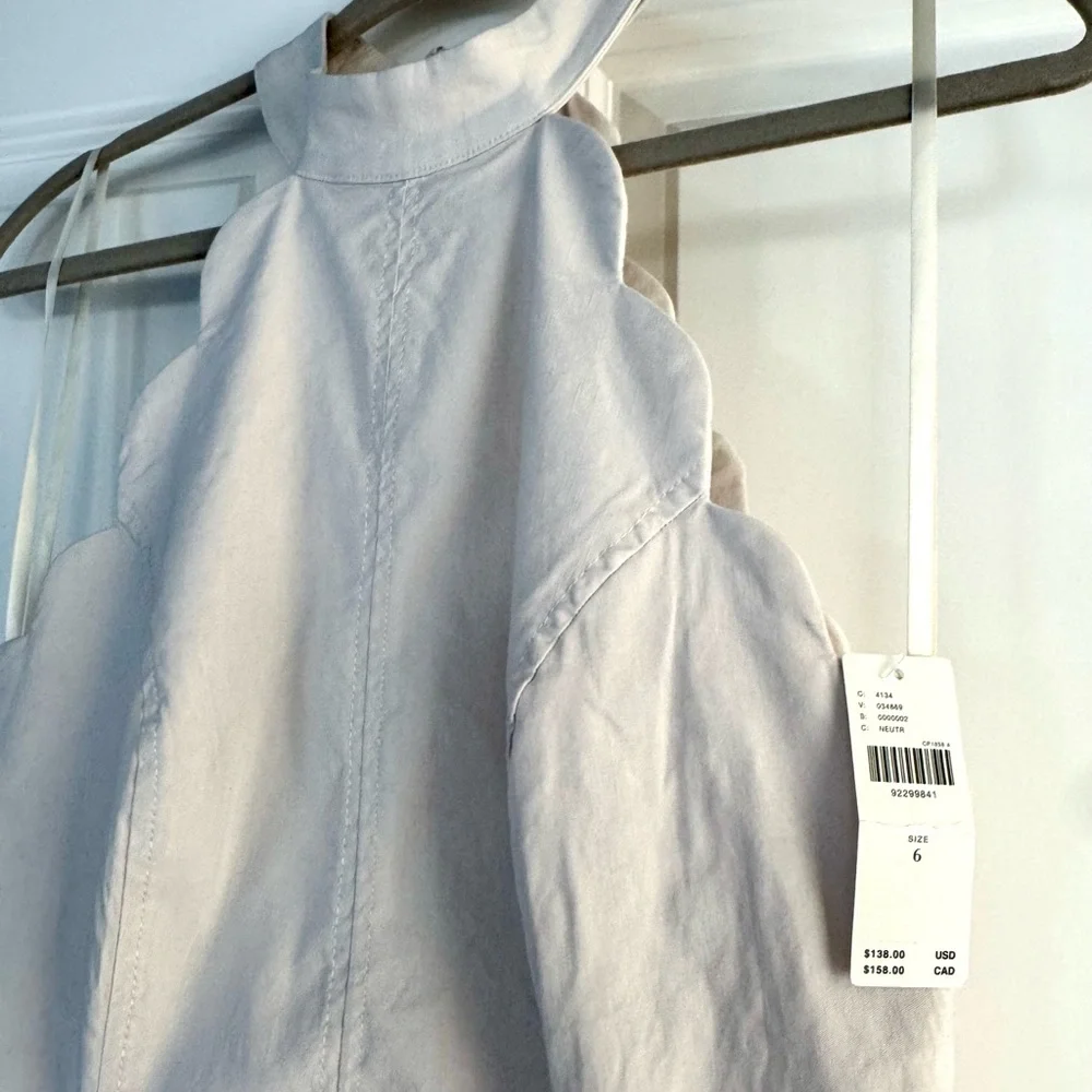 By Anthropologie Scallop Halter Romper Brand New with Tags - Picture 9 of 9